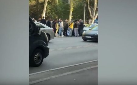 რამდენიმე წუთის წინ კოსტავას ქუჩაზე ავარია მოხდა - თვითმხილველის კადრები (ვიდეო)