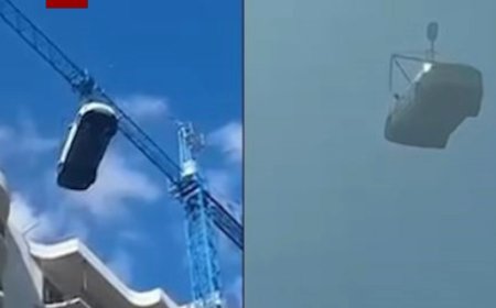 ეს რახდება?? ასეთი რამ ნანახი არ გექნებათ ვრცელდება უცნაური კადრები ქუთაისიდან - "მანქანა ცაში, მოგზაურობა ჰაერში" (ვიდეო)