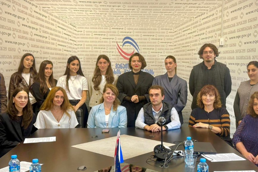 განათლების ხარისხის განვითარების ეროვნულ ცენტრში სტაჟირების სახელმწიფო პროგრამის ფარგლებში 11 ახალგაზრდა გაივლის ანაზღაურებად სტაჟირებას