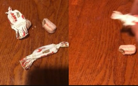 ვაიმე ეს რაარის, ვრცელდება შოკისმომგვრელი კადრები - რა აღმოაჩინა მოქალაქემ კანფეტში, რომელიც ერთ-ერთ ცნობილ მაღაზიაში შეიძინა? (ვიდეო)