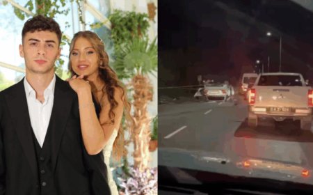 ეს ვიდეო აქამდე არავის უნახავს,  ვრცელდება იმ ავარიის კადრები, რომელსაც 19 წლის ბიჭი ემსხვერპლა , გოგონა კი ისევ მძიმედ არის (ვიდეო)