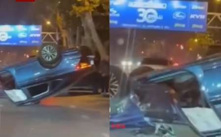 ეს რახდება?? შემზარავი ავარია სანაპიროზე - ვრცელდება შემთხვევის ამსახველი კადრები (ვიდეო)