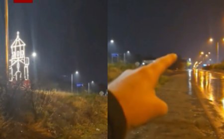 "ძალიან ფრთხილად იყავით, ვინც არ იცით იცოდეთ, მაგიტომ გადმოვედი ახლა მანქანიდან" - რა ხდება საგურამოს გადასახვევთან ? (ვიდეო)