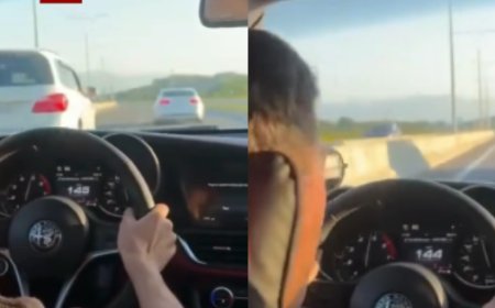 ფრთხილად იყავით "ნელა! გააჩერე, გააჩერე..." - რა ჩანს საგანგაშო კადრებში, რომლებიც ავტომაგისტრალიდან გავრცელდა? (ვიდეო)