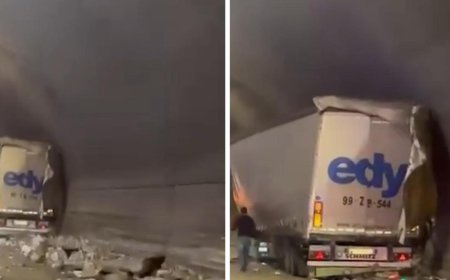 რამხელაა ტრაფედიააა შემზარავი ავარია რიკოთის ერთ-ერთ გვირაბში - კადრები რამდენიმე წუთის წინ გავრცელდა (ვიდეო)