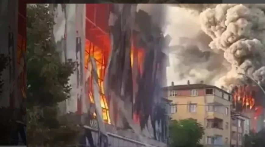 ღმერთო რამხელა ტრაგედიაა , ცოტახნის წინ  კოსმეტიკურ ქარხანაში აფეთქება მოხდა - არის მსხვერპლი (ვიდეო)