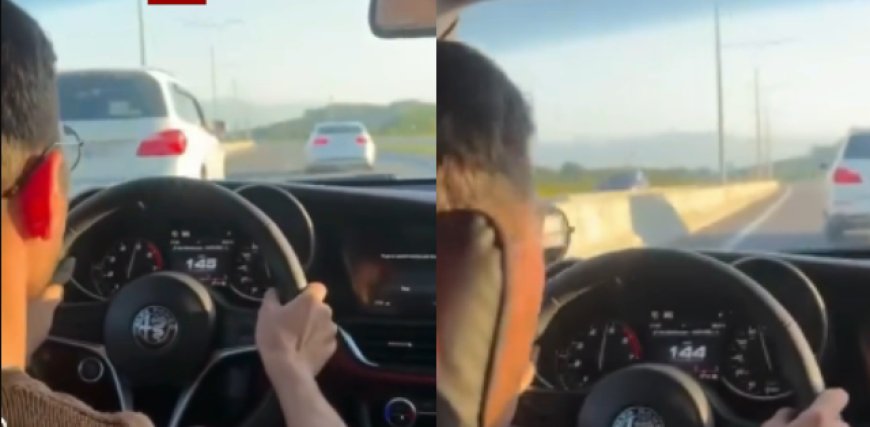 ფრთხილად იყავით "ნელა! გააჩერე, გააჩერე..." - რა ჩანს საგანგაშო კადრებში, რომლებიც ავტომაგისტრალიდან გავრცელდა? (ვიდეო)