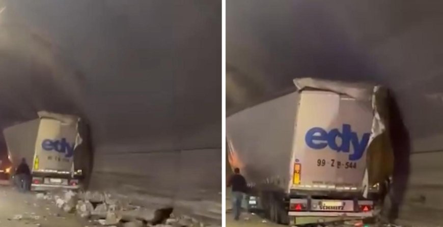 რამხელაა ტრაფედიააა შემზარავი ავარია რიკოთის ერთ-ერთ გვირაბში - კადრები რამდენიმე წუთის წინ გავრცელდა (ვიდეო)