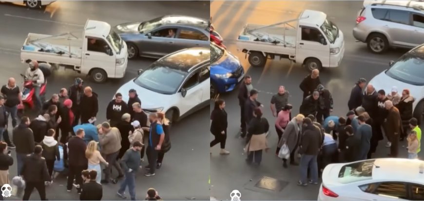 ღმერთო თვალებს ვერ ვუჯერებ ეს ხდება ამ წუთებში, ცოტნე დადიანის ქუჩაზე - კადრები სოციალურ ქსელში ვრცელდება (ვიდეო)