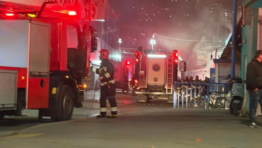 "ვაიმე, რახდებაა ფრთილად იყავით აქეთ გამოდით... 6-7 მანქანა იწვის " - კადრები სოციალურ ქსელში ვრცელდება (ვიდეო)