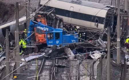 სამგზავრო მატარებელი ძლიერი წვიმის შედეგად რელსებიდან გადავიდა და კედელს შეეჯახა, დაღუპულია 1 და დაშავებულია 37 ადამიანი. კადრები შემთხვევის ადგილიდან