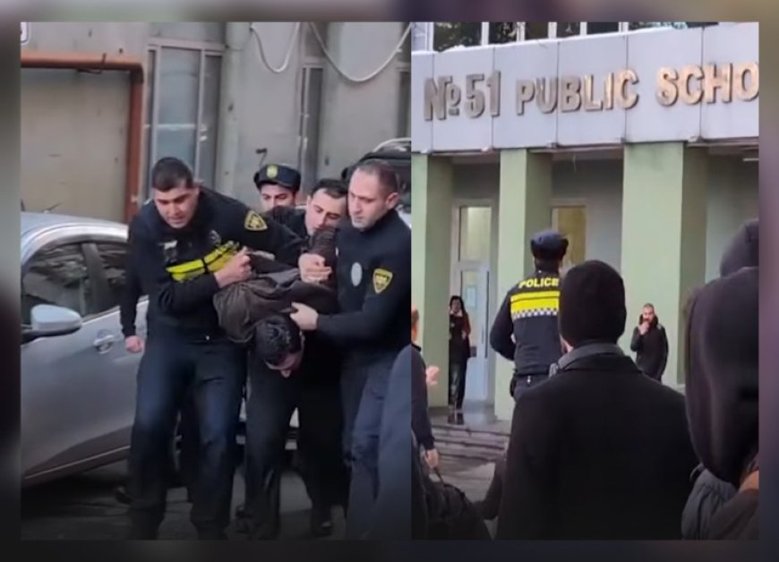 ვაიმე რახდება? ახლახანს ინციდენტი თბილისის 51-ე სკოლასთან - დაკავებულია 1 პირი, კადრები ადგილიდან (ვიდეო)  🌐 ვრცლად ნახეთ კომენტარებში👇