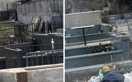 რა ხდება "თბილისი მოლთან" მდებარე სასაფლაოს ტერიტორიაზე? - კადრები, რომლებსაც მოქალაქე ავრცელებს საგანგაშოა (video)