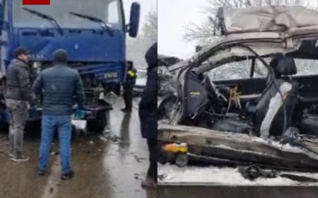 დაღუპულია 3 ადამიანი - უმძიმესი კადრები რუსთავი-ლილოს გზიდან, სადაც ავტოსაგზაო შემთხვევა მოხდა