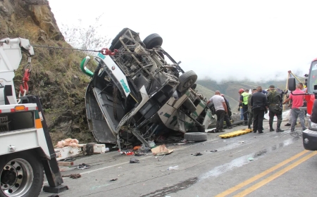 ვრცელდება უმძიმესი ავარიის კადრები, დაიღუპა 17, დაშავდა 20 - მოსწავლეებით სავსე ავტობუსი ხევში გადავარდა, ვრცელდება ვიდეო შემთხვევის ადგილიდან (ვიდეო)