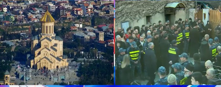 კადრები ძალიან მძიმეა, ვრცელდება პატრიარქის გადმოსვენების მძიმე კადრები, ძალიან ემოციურია ამის ნახვა (ვიდეო)