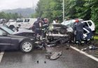 ვრცელდება უმძიმესი ავარიის კადრები, შემთხვევას მანქანაში მყოფი ყველა ადამიანი ემსხვერპლა, არიან დაშავებულებიც, სად მოხდა შემთხვევა? (ვიდეო)